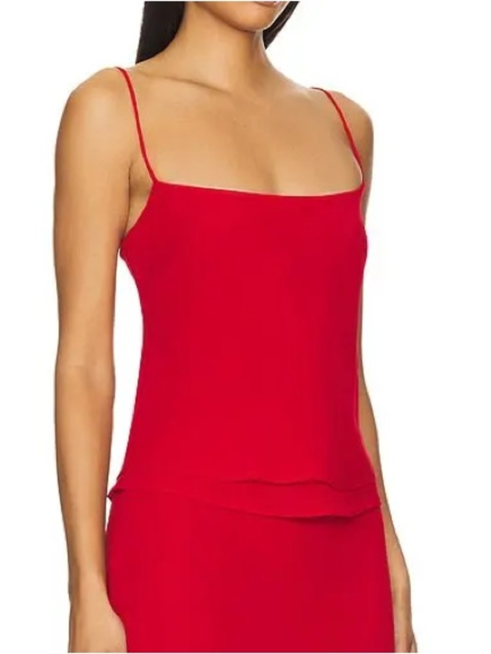 REVOLVE Lovers and Friends Red Spaghetti Strap Tank Top
